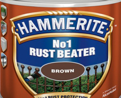 <span style="font-style: italic;">Грунт антикоррозийный коричневый  для черных металлов. Hammerite Rust Beater</span><br>