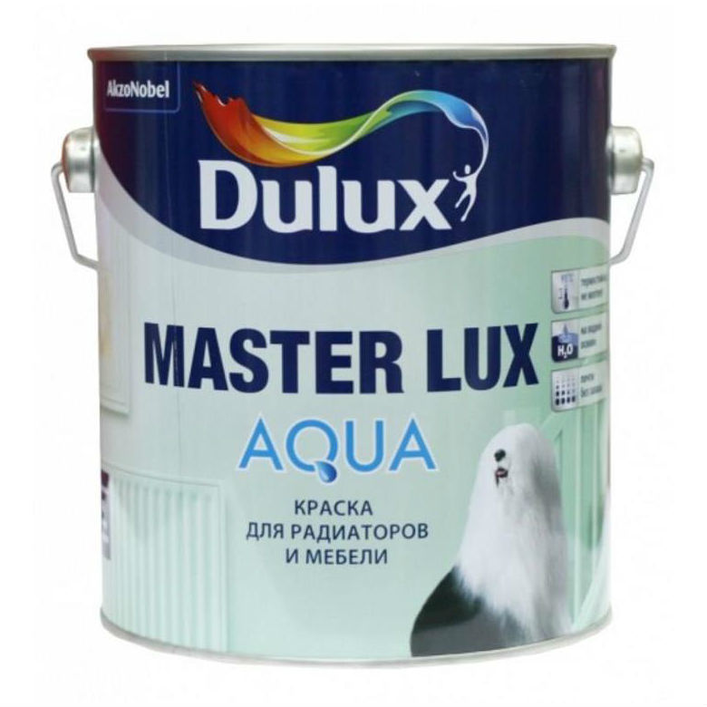 Краска для мебели и радиаторов dulux master lux aqua 40