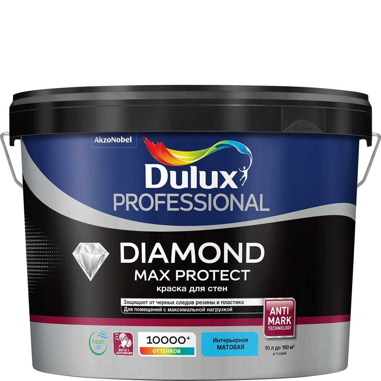 <span style="font-weight: bold;">Dulux Diamond Max Protect 10л</span><br>